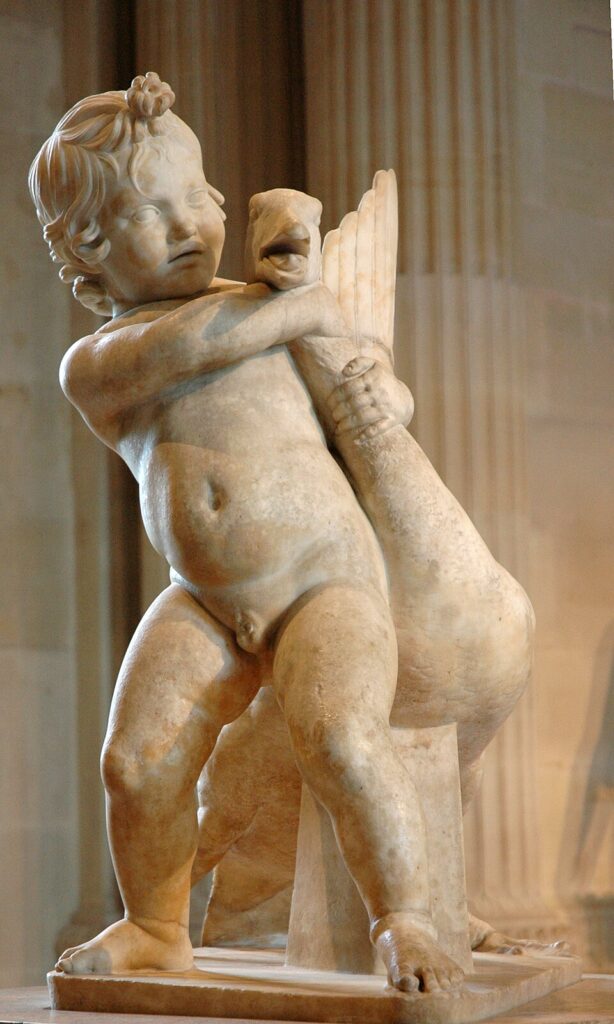 Roman copy (1st-2nd century AD) of a 2nd-century Greek original by Boethos of Chalcedon; Louvre Collection.